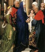 WEYDEN, Rogier van der St Columba Altarpiece oil on canvas